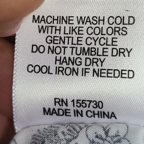 Jane + Delancey Women’s Zebra Floral Button Down Shirt XL Short Sleeve - Picture 9 of 9